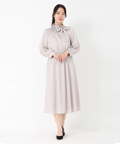 フリルボウタイワンピース