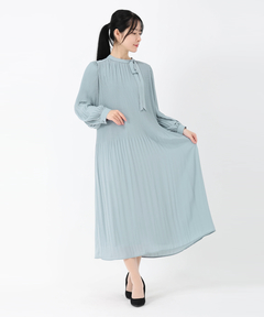 クリスタルプリーツワンピース