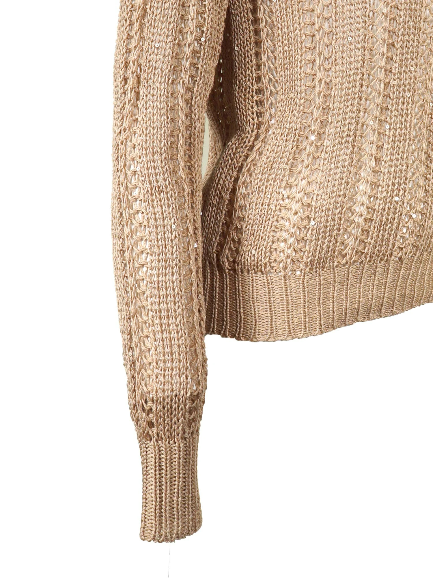 ペゼリコ　ラメスパンコールニット　カシミヤ　シルク　ウール　大きいサイズ　XXL 03_004.jpg