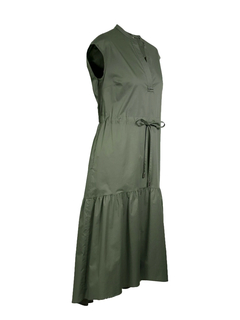 PESERICO(ペセリコ) |キーネックフロントティアードワンピース