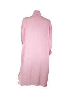 PESERICO(ペセリコ) |麻100％ワイド幅ロングシャツ