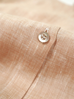 PESERICO(ペセリコ) |麻100％ワイド幅ロングシャツ