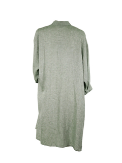 PESERICO(ペセリコ) |麻100％ワイド幅ロングシャツ