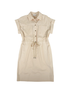 PESERICO(ペセリコ) |コットンストレッチワンピース