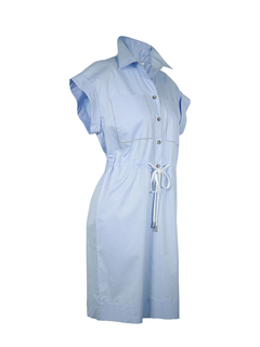 PESERICO(ペセリコ) |コットンストレッチワンピース