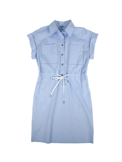 PESERICO(ペセリコ) |コットンストレッチワンピース