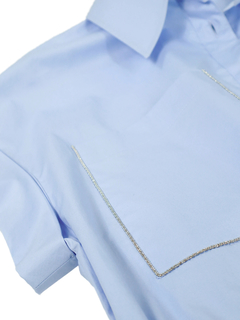 PESERICO(ペセリコ) |コットンストレッチワンピース