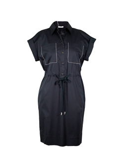 PESERICO(ペセリコ) |コットンストレッチワンピース