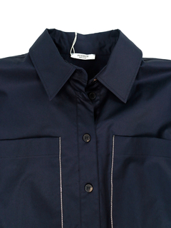 PESERICO(ペセリコ) |コットンストレッチワンピース