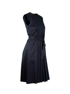 PESERICO(ペセリコ) |コットンストレッチタックデザインワンピース