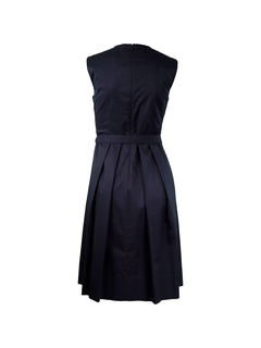 PESERICO(ペセリコ) |コットンストレッチタックデザインワンピース