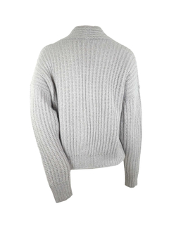 PESERICO(ペセリコ) |アルパカ混スパンコールヤーンショールカラーカーディガン