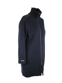 PESERICO(ペセリコ) |ダブルジップカシミヤ混ウールコート