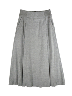 PESERICO(ペセリコ) |ボールチェーン装飾ポケットタックフレアスカート