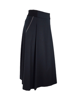 PESERICO(ペセリコ) |ボールチェーン装飾ポケットタックフレアスカート