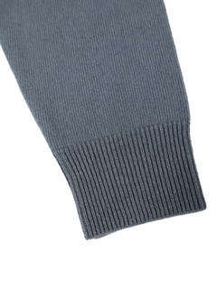 PESERICO(ペセリコ) |ウールシルクカシミヤ編み目切り替えデザインハイネックニット