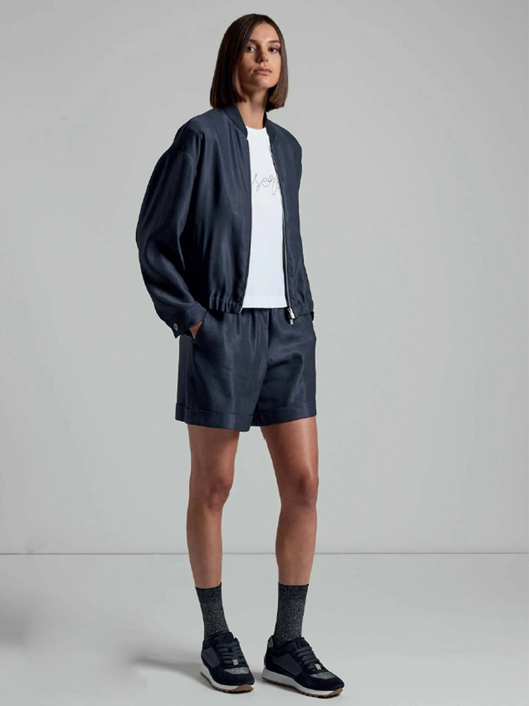 PESERICO(ペセリコ) |ロゴボールチェーンコットンカットソー