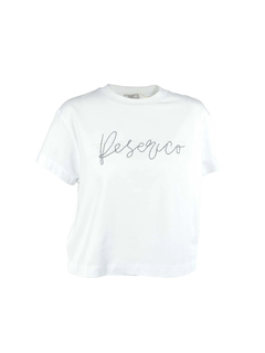 PESERICO(ペセリコ) |ロゴボールチェーンコットンカットソー