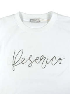 PESERICO(ペセリコ) |ロゴボールチェーンコットンカットソー