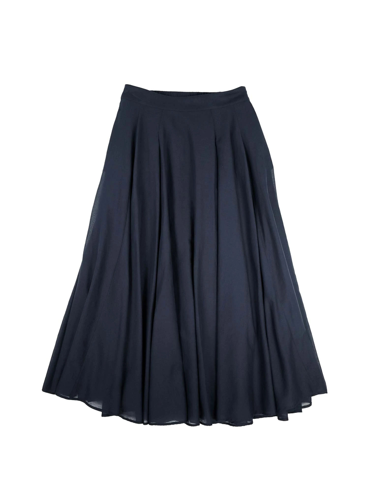 PESERICO(ペセリコ) |ピュアコットンボイルシアーミディスカート