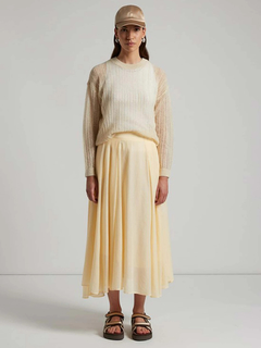 PESERICO(ペセリコ) |ピュアコットンボイルシアーミディスカート