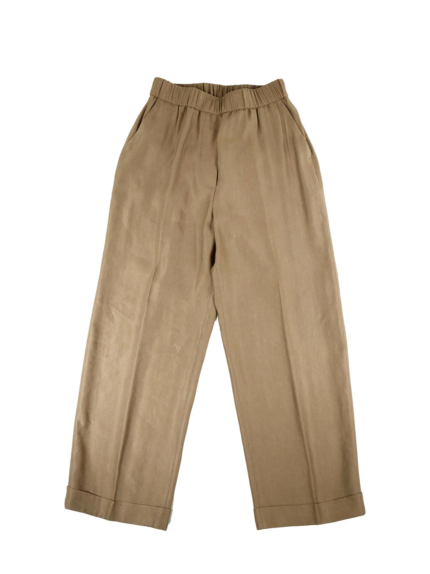 レーヨンリネン混イージーパンツ / PESERICO（ペセリコ）｜woollen