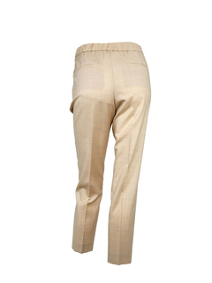 PESERICO(ペセリコ) |サイドボールチェーンサマーウールパンツ