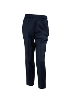 PESERICO(ペセリコ) |サイドボールチェーンサマーウールパンツ