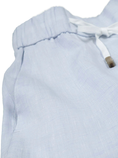 PESERICO(ペセリコ) |リネンウエストゴムイージーパンツ