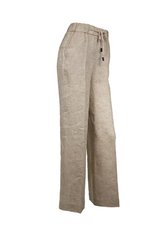 PESERICO(ペセリコ) |リネンウエストゴムイージーパンツ