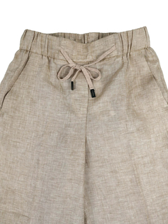 PESERICO(ペセリコ) |リネンウエストゴムイージーパンツ