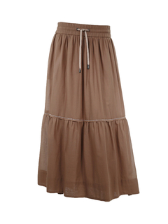 PESERICO(ペセリコ) |コットンガーゼティアードスカート