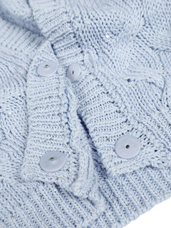 PESERICO(ペセリコ) |スパンコールヤーンコットンVネックショートカーディガン