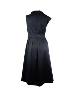 PESERICO(ペセリコ) |コットンストレッチアシンメトリーデザインワンピース