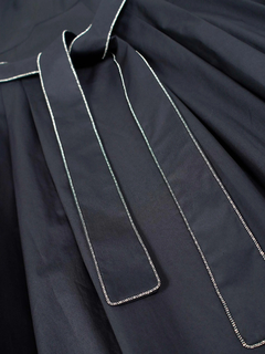 PESERICO(ペセリコ) |コットンストレッチアシンメトリーデザインワンピース