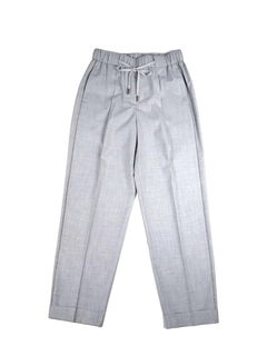 PESERICO(ペセリコ) |サイドボールチェーン1タックパンツ