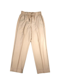 PESERICO(ペセリコ) |サイドボールチェーン1タックパンツ