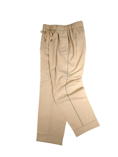 PESERICO(ペセリコ) |サイドボールチェーン1タックパンツ