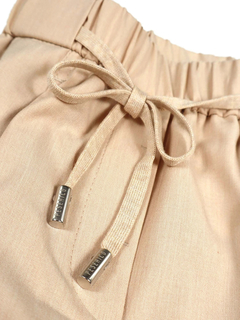 PESERICO(ペセリコ) |サイドボールチェーン1タックパンツ