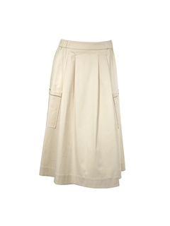 PESERICO(ペセリコ) |サイドパッチポケット２タックスカート