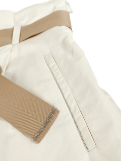 PESERICO(ペセリコ) |ウエストリボンセミタイトスカート