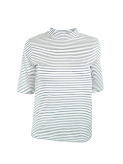 PESERICO(ペセリコ) |ストライプコットンジャージーTシャツ