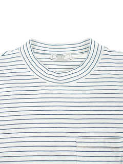 PESERICO(ペセリコ) |ストライプコットンジャージーTシャツ
