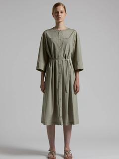 ブルマリン　ワンピース 楽天市場】ワンピース ロング 長袖 レディース 14番手リネン バイ