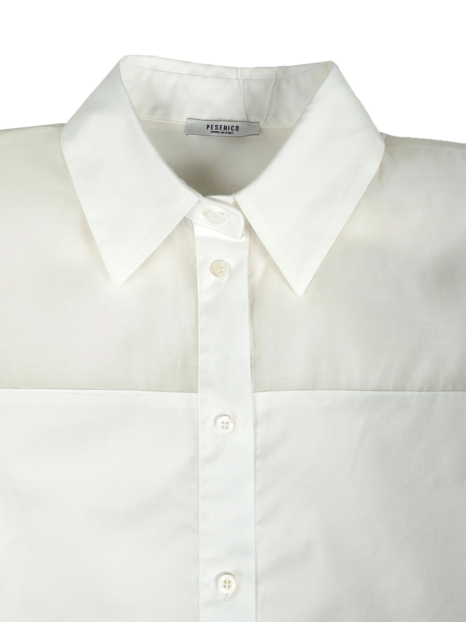 シースルー七分袖ブラウス / PESERICO（ペセリコ）｜woollen online 