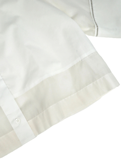 PESERICO(ペセリコ) |シースルー七分袖ブラウス