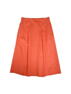 PESERICO(ペセリコ) |ポケットラインボールチェーン飾り１タックフレアスカート