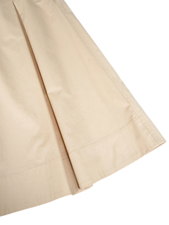 PESERICO(ペセリコ) |ポケットラインボールチェーン飾り１タックフレアスカート