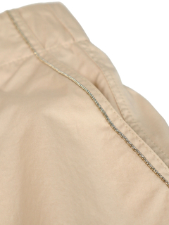 PESERICO(ペセリコ) |ポケットラインボールチェーン飾り１タックフレアスカート