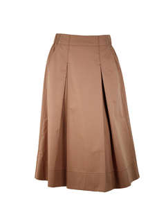 PESERICO(ペセリコ) |ポケットラインボールチェーン飾り１タックフレアスカート